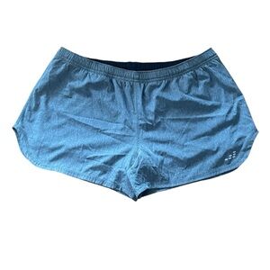 BCG GRAY WOMENS ACTIVE EXERCISE SHORTS SIZE XL